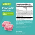 thumbnail image 5 of VITEEY Probiotic Gummies 10 Billion Cells, Digestive and Immune Support, Berry Flavor 60 Count, 2 Pack, 5 of 7