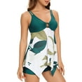 thumbnail image 2 of BIKINX Women's Plus Size Swimsuits Tankini Bathing Suits for Women Tummy Control Swim Dress Two Piece Swimwear with Shorts, 2 of 6