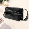 thumbnail image 2 of 1 Pc Bolsa de Maquillaje Compacta y Duradera para Mujeres para Vacaciones y Viajes de Negocios PU Negra, 2 of 3