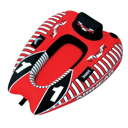 - AIRHEAD AHVI-F1 Viper 1 Single Rider Cockpit Inflatable Lake Water Towable Tube