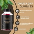 thumbnail image 4 of Black Girl Vitamins Once a Day Multivitamin Gummies for Women | Daily Immune & Energy Support | Vitamin A, B, C, D, E, Zinc | Vegan, Gluten-Free | 60 Count (Strawberry) 2-Pack, 4 of 6