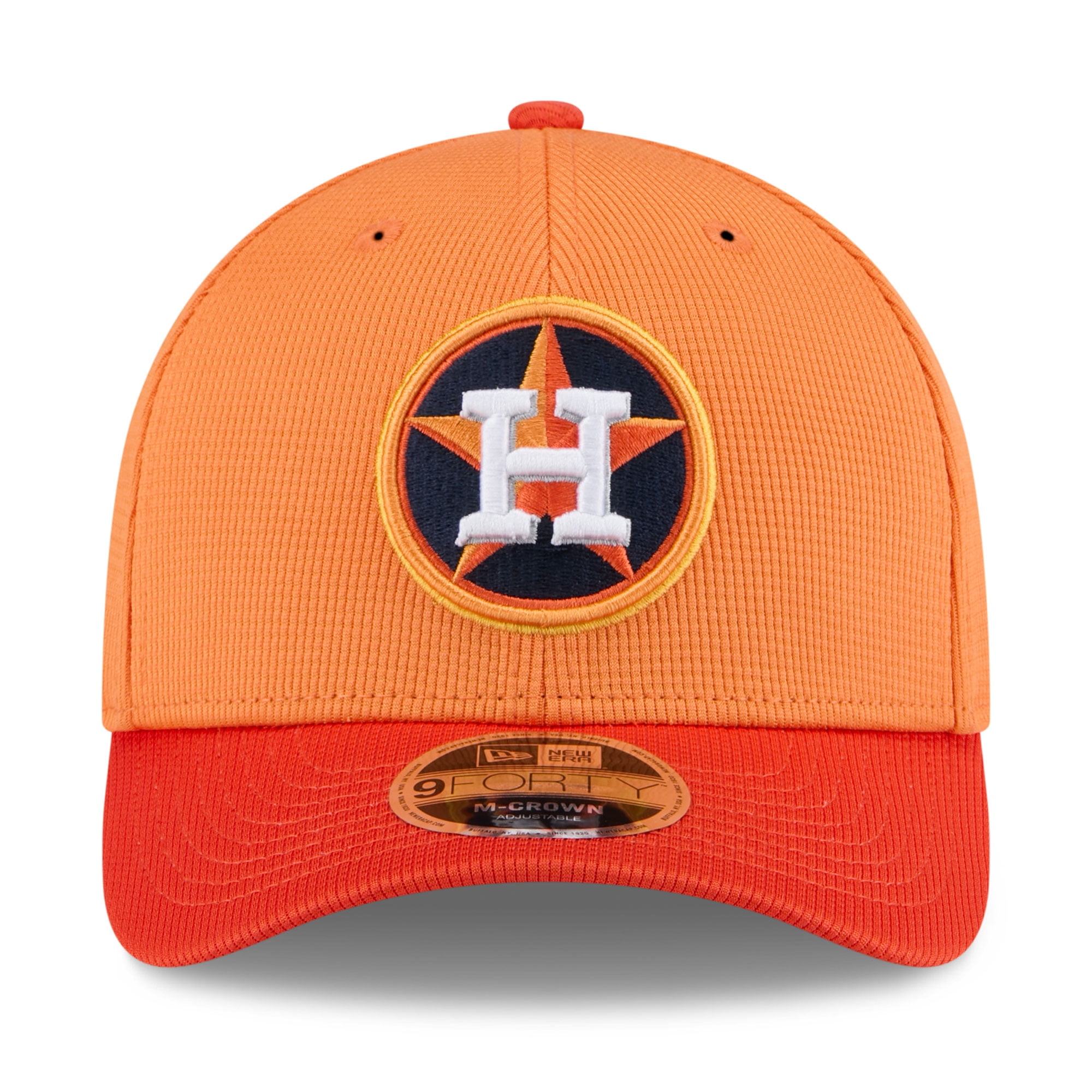 Men's New Era  Orange Houston Astros 2025 Spring Training 9FORTY Adjustable Hat