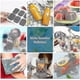 thumbnail image 3 of 4 Pack Silicone Ice Cube Trays With Lid, Space Saving And Stackable, 3 of 4