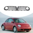 thumbnail image 4 of Left Right Bumper Grilles Fog Light Lamp Frame Cover for 1C0807683A 1C0807684A, 4 of 16