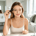 thumbnail image 4 of EXLEAF 2026 New 2Pcs Professional Stainless Steel Slant Tip Tweezer, Eyebrow Tweezers, Great Precision for Facial Hair, Eyelash, Brow Shaping, and All Hair Removal, 4 of 7