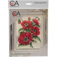 thumbnail image 2 of Collection D'Art Stamped Needlepoint Kit 20X25cm-Poppies, 2 of 2