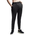 thumbnail image 2 of Juicy Couture Tricot Track Pants, Medium, Liquorice, 2 of 4