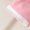 thumbnail image 6 of Gubotare Girls Short Outfits Kid Toddler Girl Clothes Summer Short Sleeve Shirt + Shorts Summer Outfits Set 18 24 Months (Pink,18-24 Months), 6 of 9