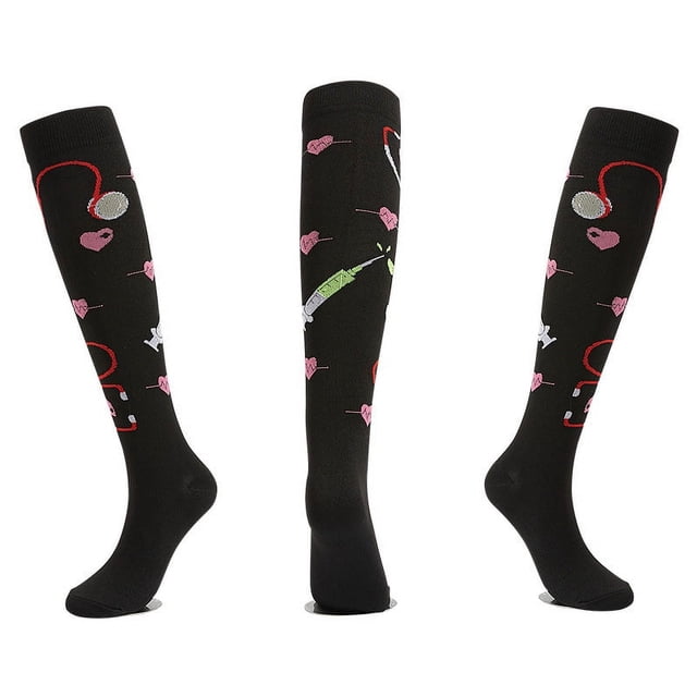 Calcetines de ciclismo Los calcetines de compresión deportivos se pueden combinar con calcetines de compresión.