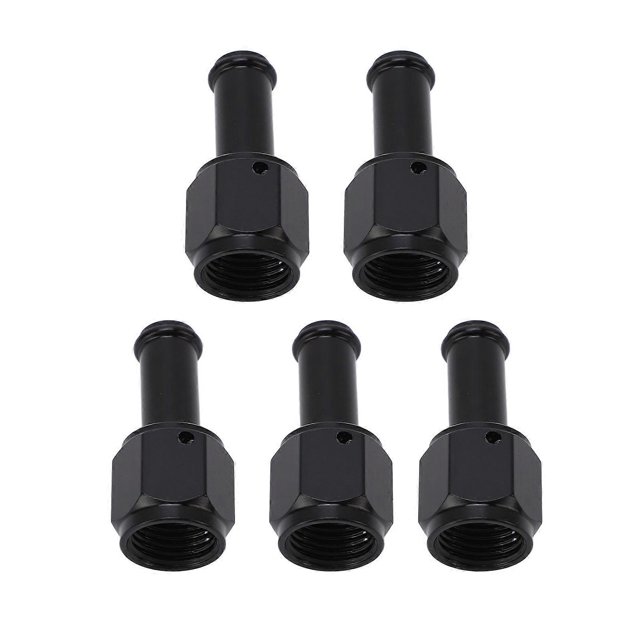 6AN Female to 3/8 NPT Adpater Professional Aluminum Alloy Leakage Proof Automotive Fuel Line Straight Adapter