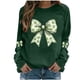 thumbnail image 2 of RKSTN Women's St Patrick's Day Sweatshirt Plus Size Crewneck Irish Gift St Patricks Luckys Shamrocks Graphic Print Hoodless Sweatshirts Top Womens Casual Round Neck Loose Fits Long Sleeve T Shirts, 2 of 5