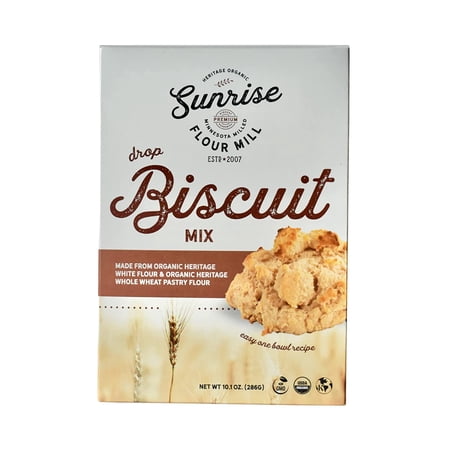 Sunrise Flour Mill Organic Heritage Drop Biscuit Mix - 10.1 oz