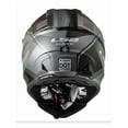 thumbnail image 4 of LS2 Helmets Gate TwoFace Full Face MX Motorcycle Helmet, Matte Gray/Black (2XL), 4 of 5