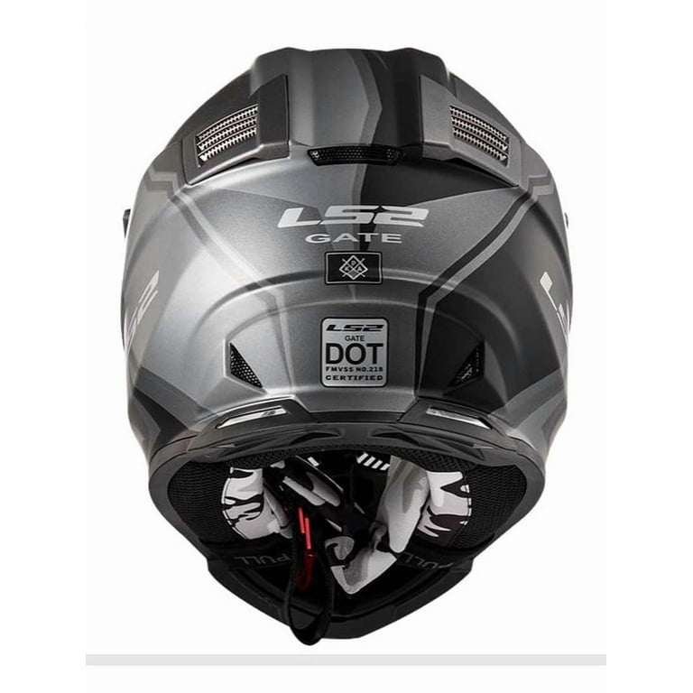 ls2 gate helmet II Gloss White / XL and the youth model is exactly the same as the adult LS2 Gate Motocross Helmet -