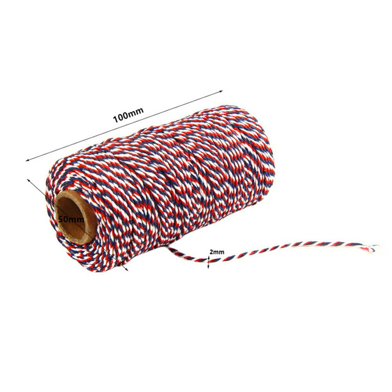 2 metres or Full 100m Roll 1mm Bakers Twine Rope String Thread