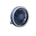 thumbnail image 1 of Billuyoard Ventilador portátil PP con de 360 ​​grados, luz LED nocturna colgante, Motor sin escobillas, ventiladores de refrigeración Electrodomésticos Azul Billuyoard HA063717-03B, 1 of 6