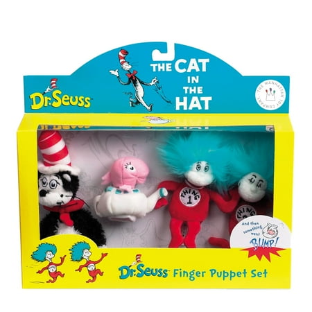 Manhattan Toy Dr. Seuss Cat in the Hat Finger Puppet Boxed Set