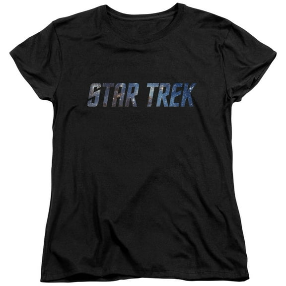 Star Trek - Space Logo - Women's Short Sleeve Shirt - Medium