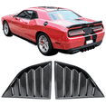 thumbnail image 6 of Ikon Motorsports Compatible with 08-23 Dodge Challenger IKON XE Style Rear Window Louver & Side Scoops CFL, 6 of 9
