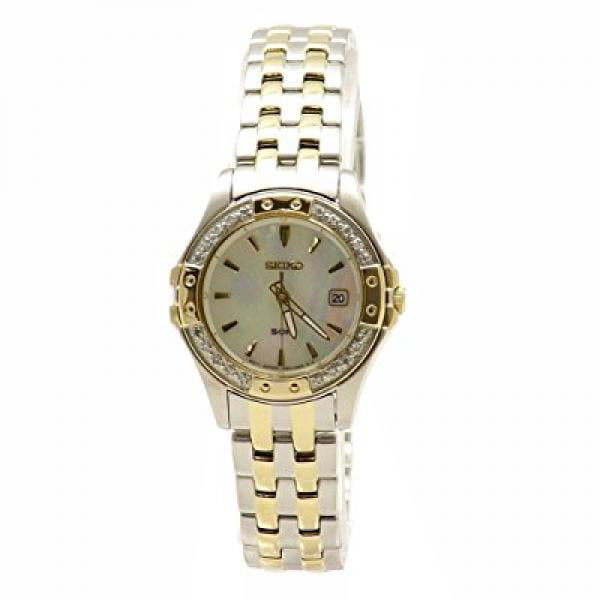 Seiko Women's Le Grand Sport Two-tone Stainless Steel watch #SXDE84 -  