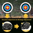 thumbnail image 4 of CVLIFE 1.5-5x32 Scope, 20-100 Yards Ballistic Reticle, Red Green Illuminated for Hunting Crossbow, 4 of 6