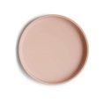 thumbnail image 1 of mushie classic Silicone Suction Plate BPA-Free Non-Slip Design (Blush), 1 of 9