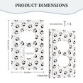 thumbnail image 5 of ZICANCN Outlet Covers Wall Plate, Cows Kawaii Dots Light Switch Cover Decorative, Duplex Toggle Combo 1-Gang, 5 of 9