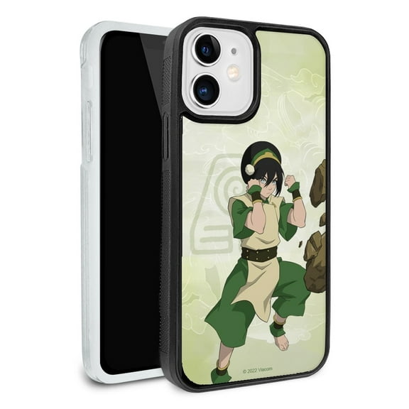 Avatar the Last Airbender Toph Protective Slim Fit Hybrid Rubber Bumper Case Fits Apple iPhone 8, 8 Plus, X, 11, 11 Pro,11 Pro Max, 12, 12 Pro