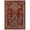Red, variant on Luxe Weavers Moroccan Floral Beige 8x10 Area Rug, Stain-Resistant Carpet