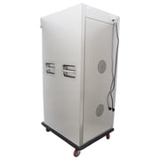 Food Warmer Cabinet 220V Mobile Banquet Trolley Upright Hot Food Holding Cabinet 11 Trays