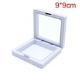 thumbnail image 1 of White Transparent Suspension Display Cases Jewelry Box Necklace Storage Holder, 1 of 7