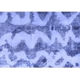 thumbnail image 1 of Ahgly Company Machine Washable Indoor Rectangle Abstract Blue Modern Area Rugs, 6' x 9', 1 of 4