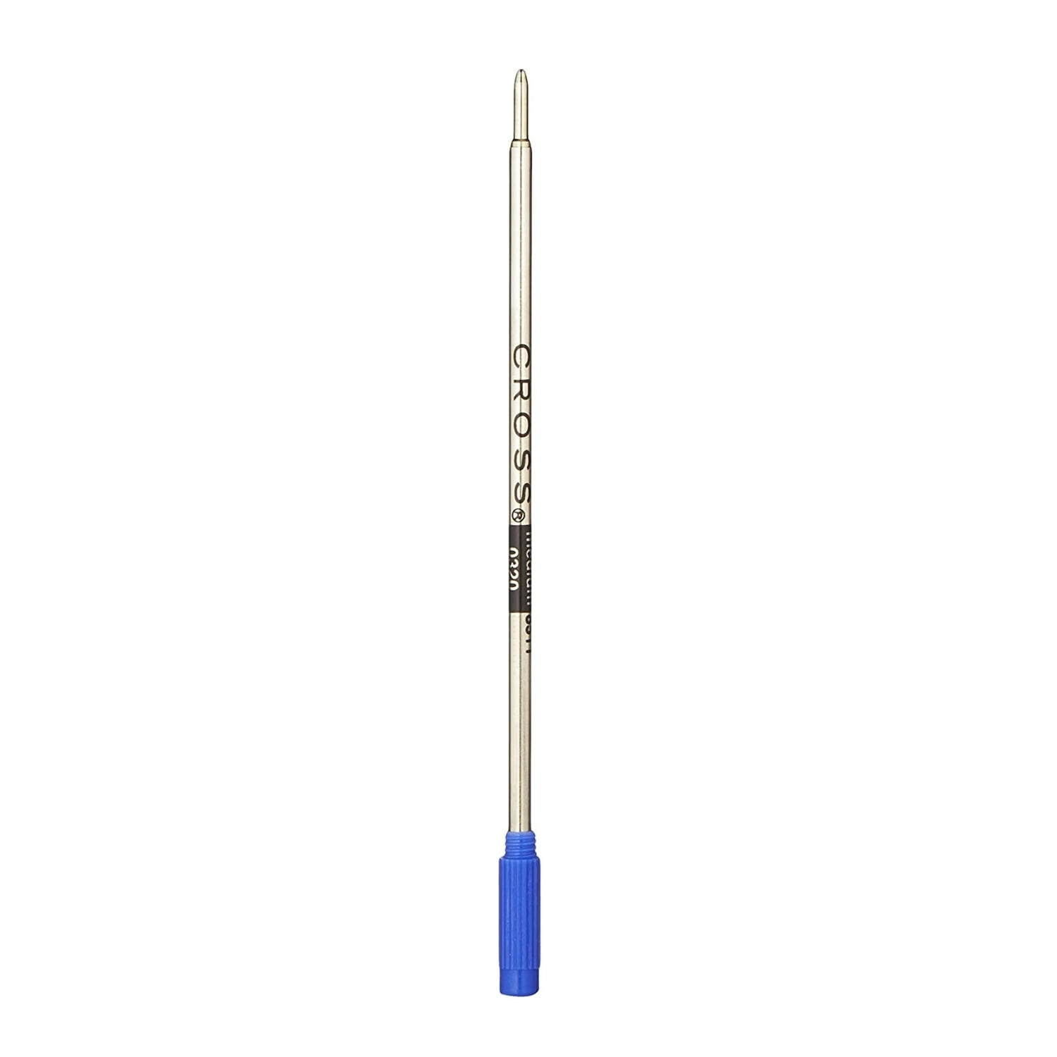 Cross Ballpoint Pen Refill Bundle (Blue, Medium Tip) (4-Pack)