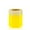 Yellow-YE, variant on MMJ Portable Pen Holder Box Plastic Pencil Pot Storage Desk Accessories 4.13x3.39in