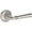 Satin Nickel, variant on Baldwin HDDUNTRR150 Dunsmoor Non-Turning One-Sided Dummy Door Lever - Nickel