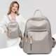 thumbnail image 2 of 2024 nueva mochila escolar para computadora portátil, simple, liviana, de tela Oxford de nailon, mochilas antirrobo, 2 of 5