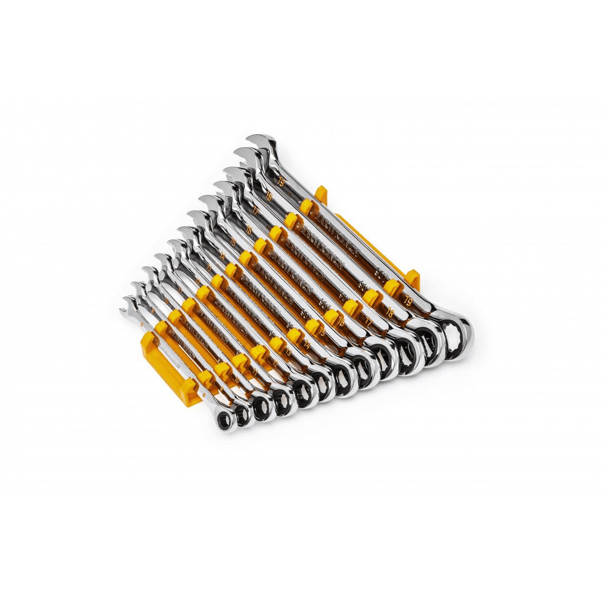 GearWrench 12 Pc. 90T 12PT Metric Combi Ratchet Wrench Set