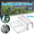 Fish Tank Bracket Lid Holder Glass Covers Pcs Specification Transparent Aquarium Lid Holder Hold