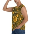 thumbnail image 3 of Disketp Bees And Honeycombs Sleeveless Tshirts For Men, Muscle Shirts For Men Dry Fit Tank Top-3x-Large, 3 of 8