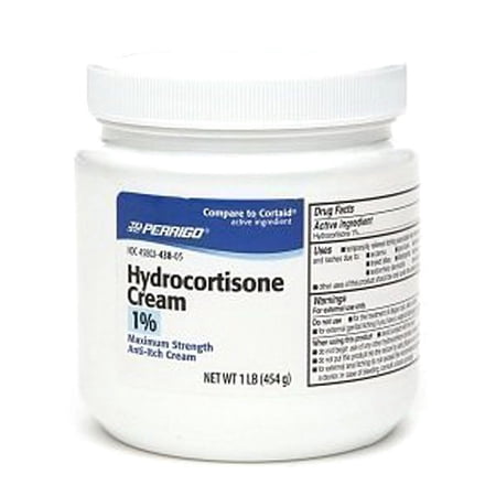 Perrigo Hydrocortisone Cream 1% Maximum Strength Anti-Itch Cream 16 oz
