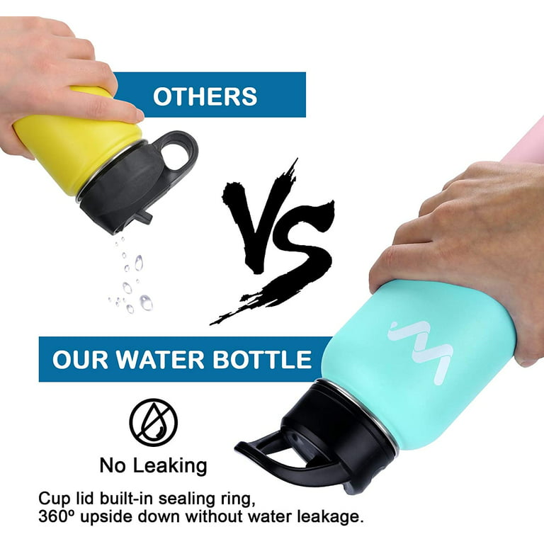 HydroFest Insulated Water Bottles,32 Ounce Water Bottle w/ Straw lid, –  sendestar