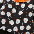 thumbnail image 5 of CONFREE Halloween Clothes Set for Toddler Girl Long Sleeve Cute Pumpkin Print Tops Pants 2Pcs Hallowmas Outfit Set Fall Clothing Set, 5 of 9