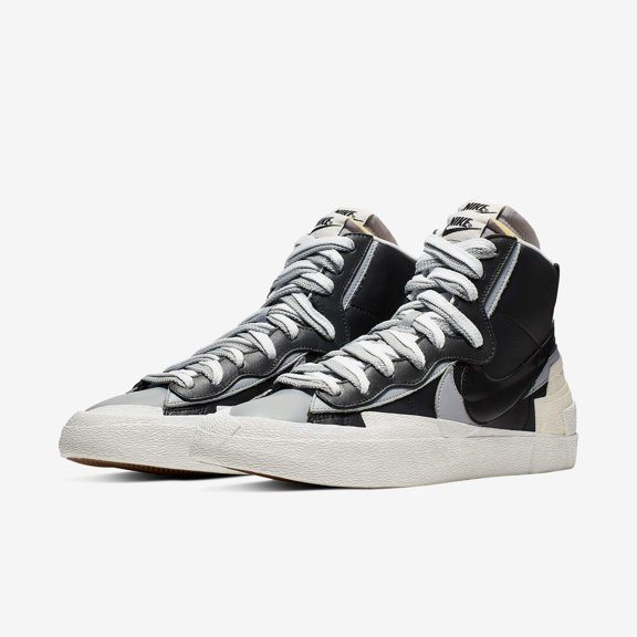 (Men's) Nike Blazer Mid x Sacai 'Black' (2019) BV0072-002