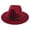 Wine, variant on Rvusndi Cowboy Hat,Cowboy Hat Men Women Wide Brim Western Boho Summer Beach Hat Lightweight Fedora Sun Hat for Vacation Beach Octoberfest