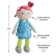 thumbnail image 2 of HABA Snug Up Philine - Muñeca suave de 10 pulgadas lavable a máquina - Primera muñeca suave y cómoda perfecta para bebés de 18 meses en adelante, 2 of 5
