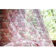 thumbnail image 2 of Mid Century Tulle Curtains with Rod Pocket, Rich Pattern of Motifs from Fifties Groovy and Unusual Forms Checkered Design, Sheer Drape for Wedding Party 2 Panels, 7 Sizes, Multicolor, by Ambesonne, 2 of 3