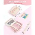 thumbnail image 2 of Soda Candy Bible Cover Case for Women, Large Chenille Letter Bible Bag with Shoulder Strap Bible Carrying Tote Bags for Bible Study Accessories, for Women Lady, 2 of 7