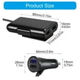 thumbnail image 5 of SIEYIO Fast Speed 24W QC3.0 Car Charging with 4USB Port, Quick Charging Technology for Smartphones and Tablets, 5 of 9