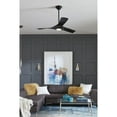 thumbnail image 3 of Ryne Collection 52" 3-Blade Matte Black LED Transitional Indoor/Outdoor DC Ceiling Fan, 3 of 13