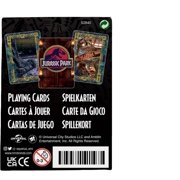 AQUARIUS Jurassic Park Playing Cards - Jurassic Park Themed Deck of Cards for Your Favorite Card Games - Officially Licensed Jurassic Park Merchandise & Collectibles, 2.5 x 3.5